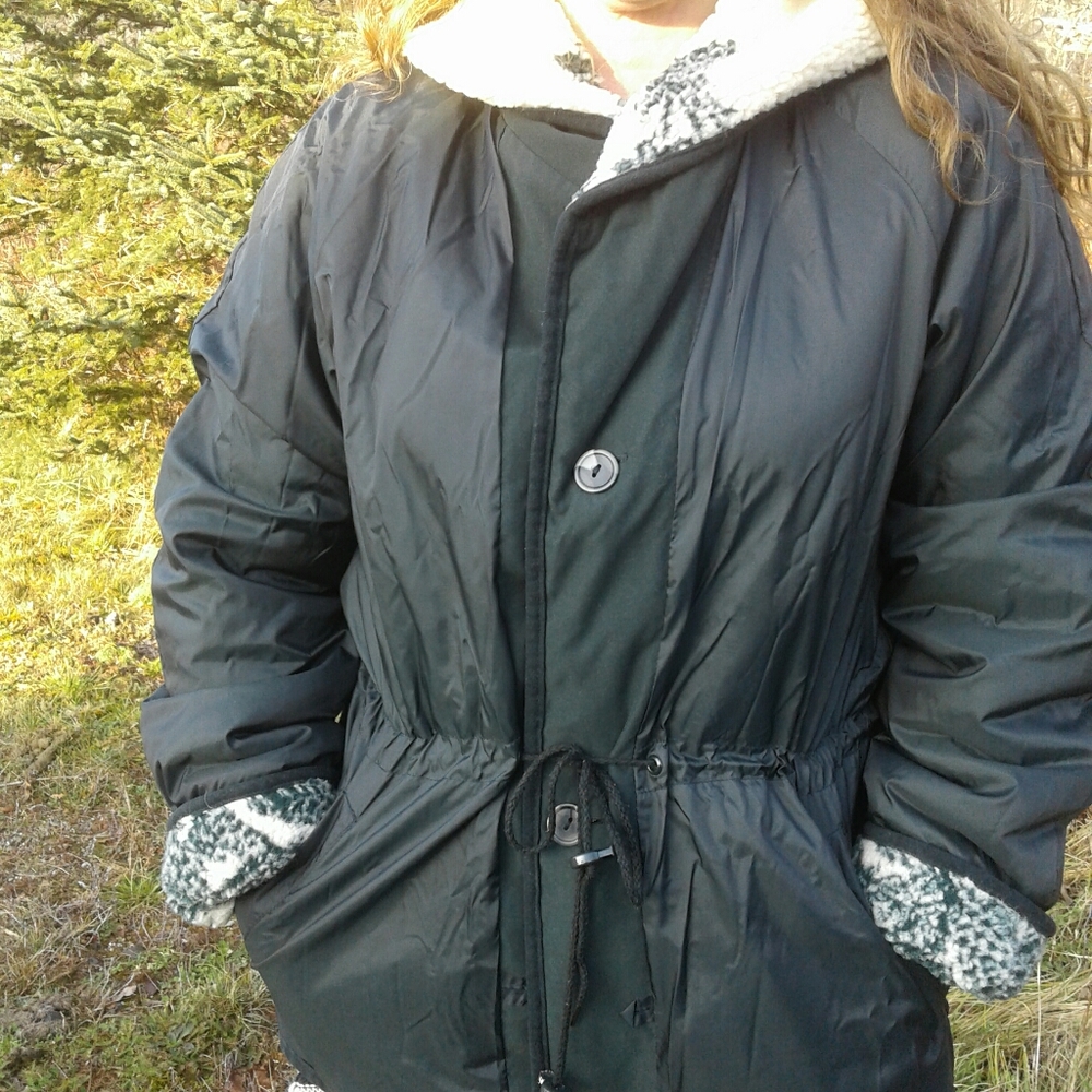 CARLO BRIANI REVERSIBLE FLEECE JACKET